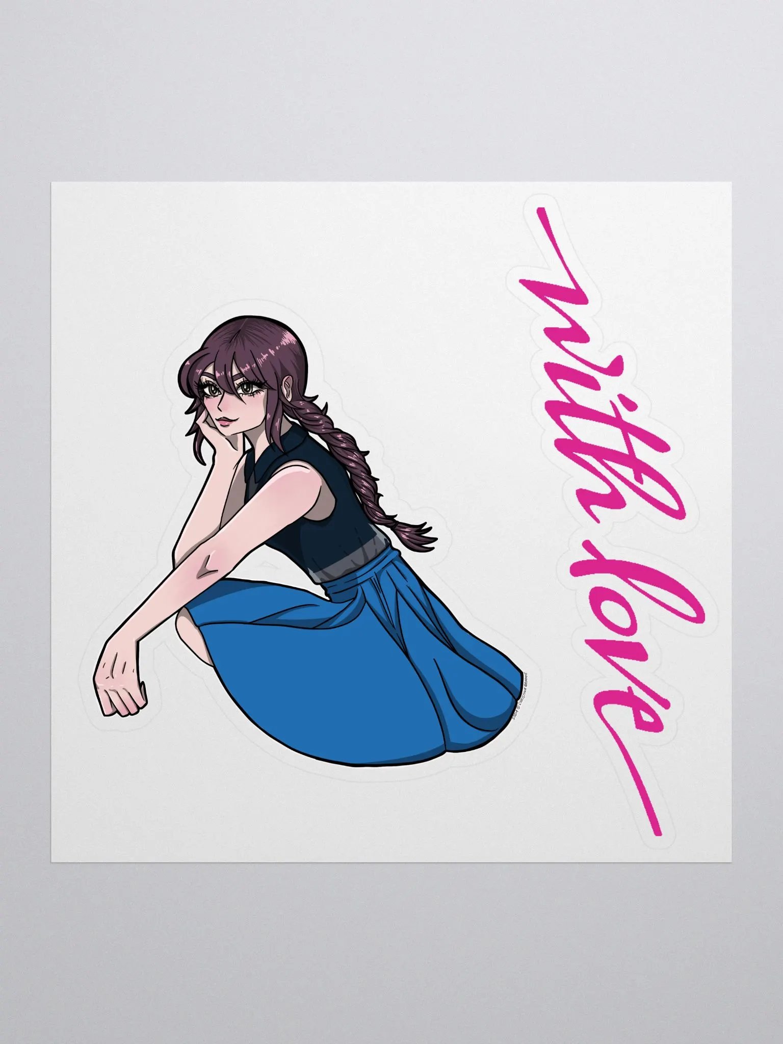 With Love Anime Stickers product image (2)