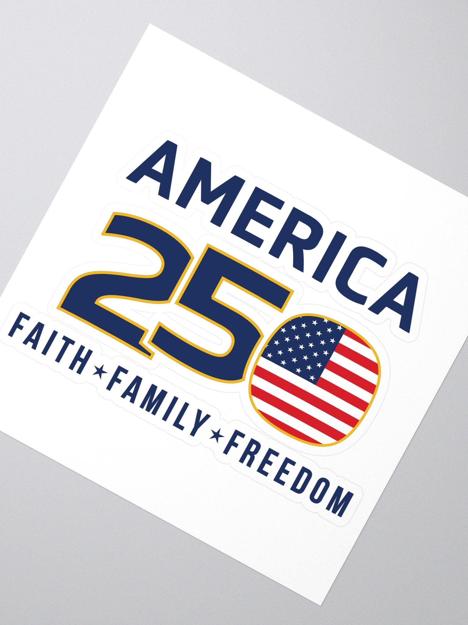 The America 250 Commemorative Liberty Vinyl Stickers product image (2)