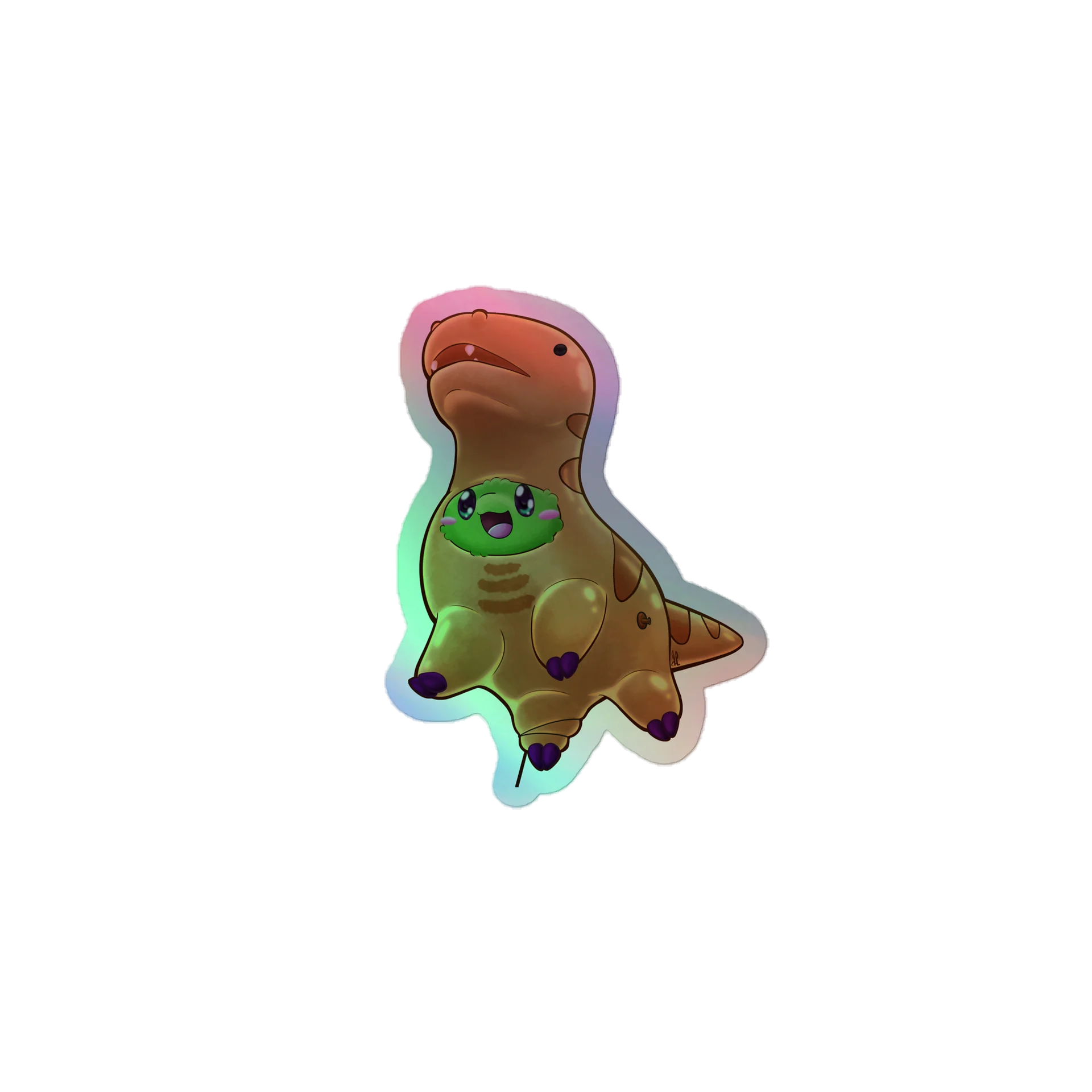 DinoBalloon - Sticker product image (1)