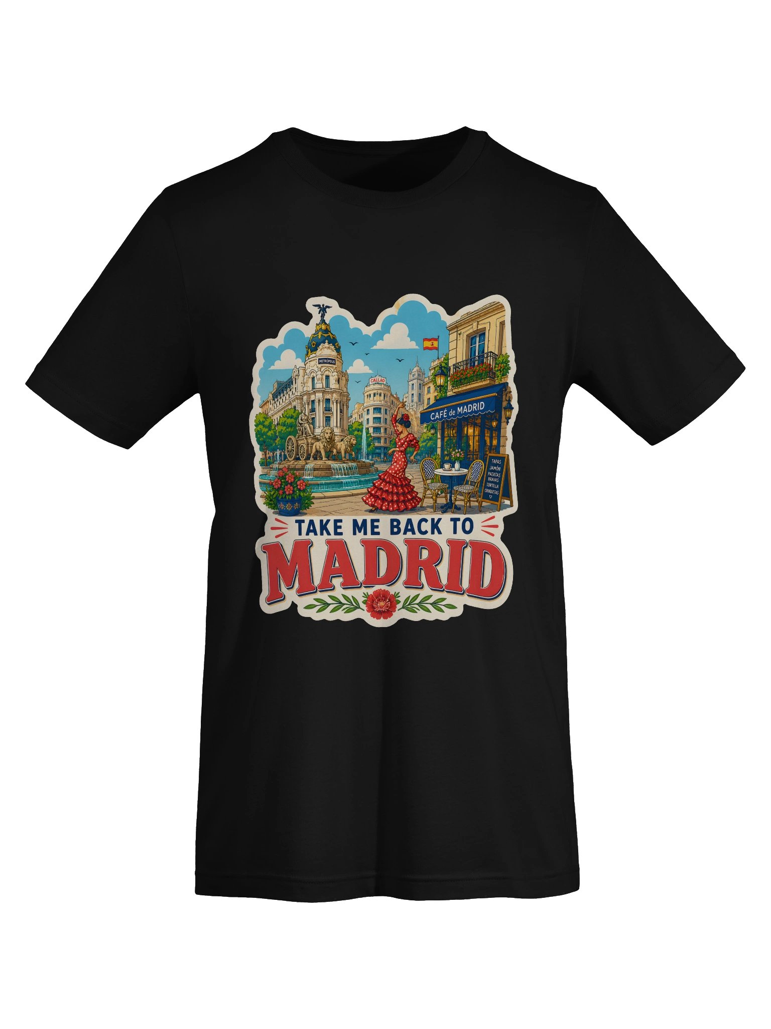 Take Me Back To Madrid Tee product image (31)