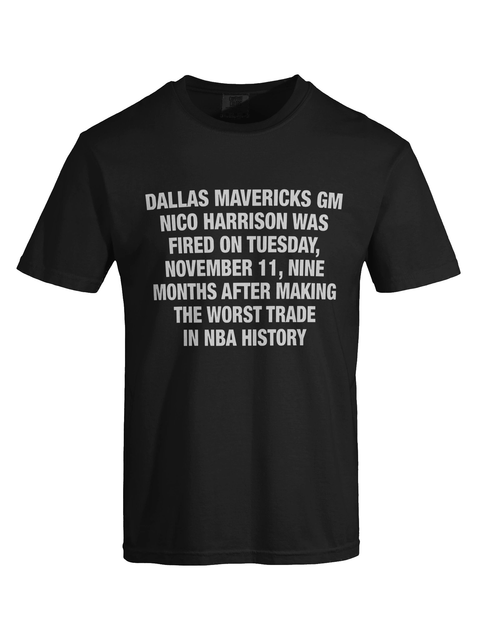 Dallas Mavericks GM Nico Harrison Shirt product image (4)