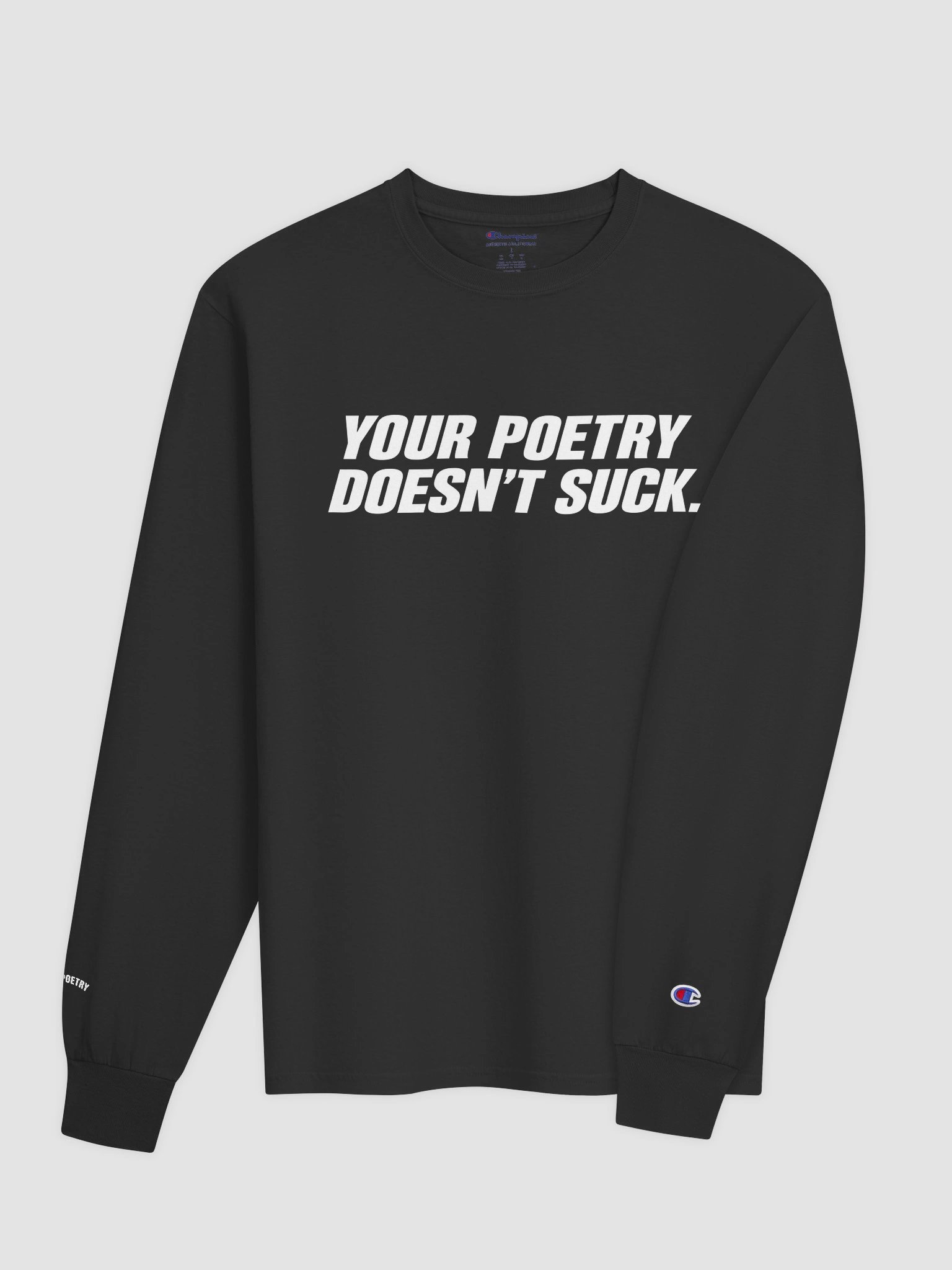 Bold Distressed Statement Long Sleeve Tee product image (4)