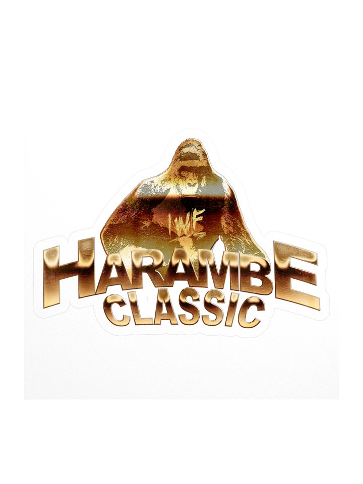 IWF HARAMBE CLASSIC 2026 Sticker product image (1)