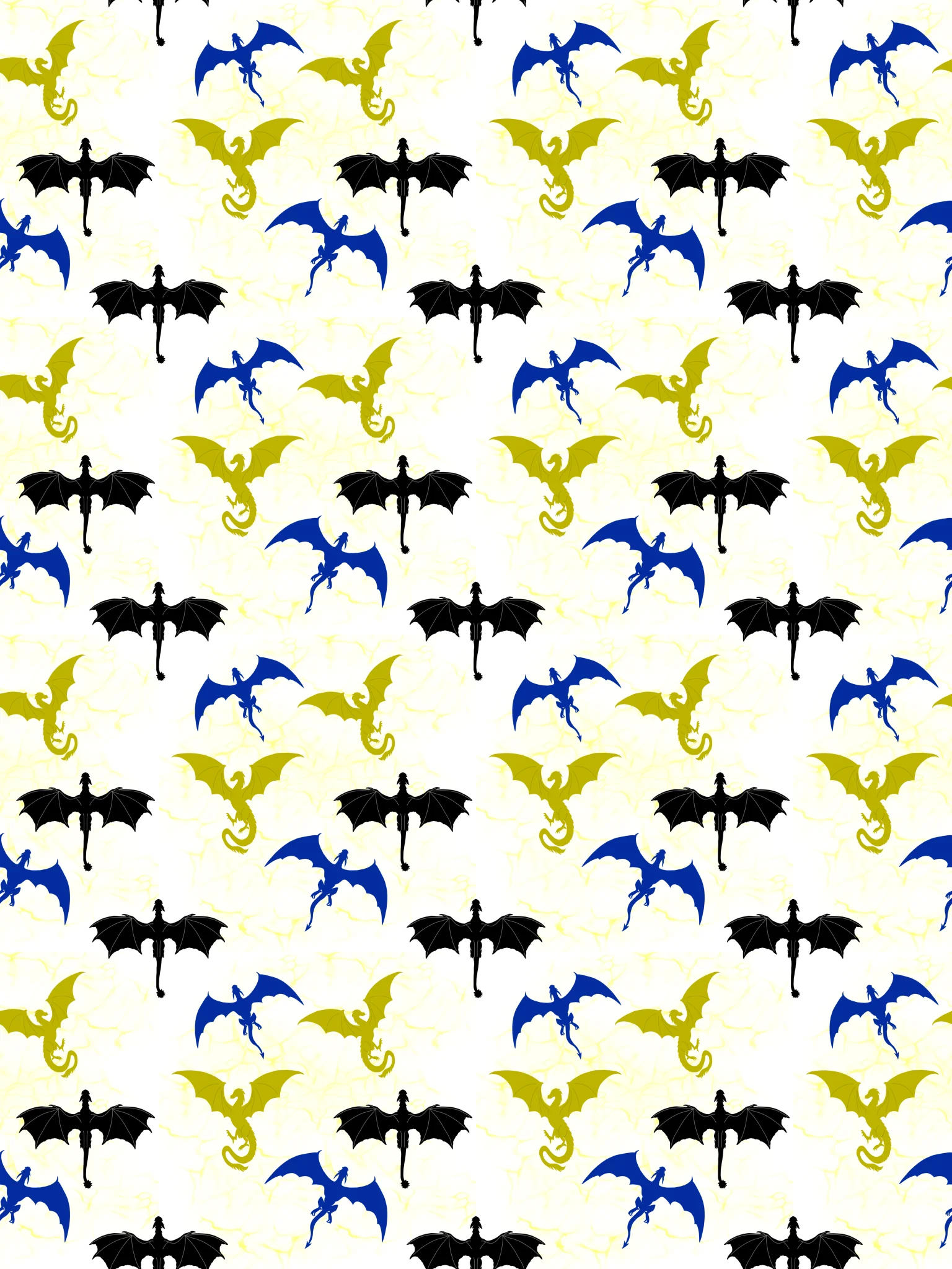 Dragon Seamless Pattern product image (1)