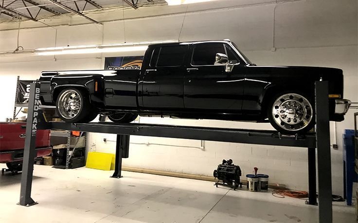BendPak HDS-14LSXE Alignment Lift - 14,000-Lb Capacity - Limo Extended product image (2)