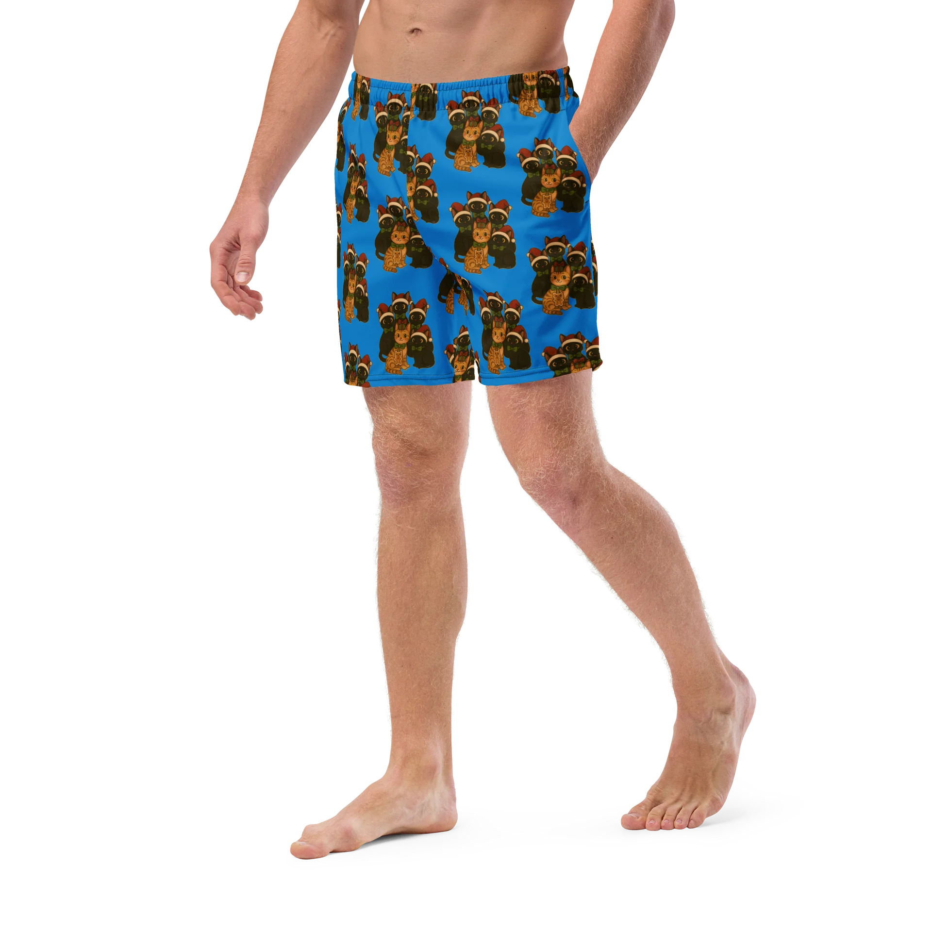 Cat brigade winter Swim Trunks product image (5)