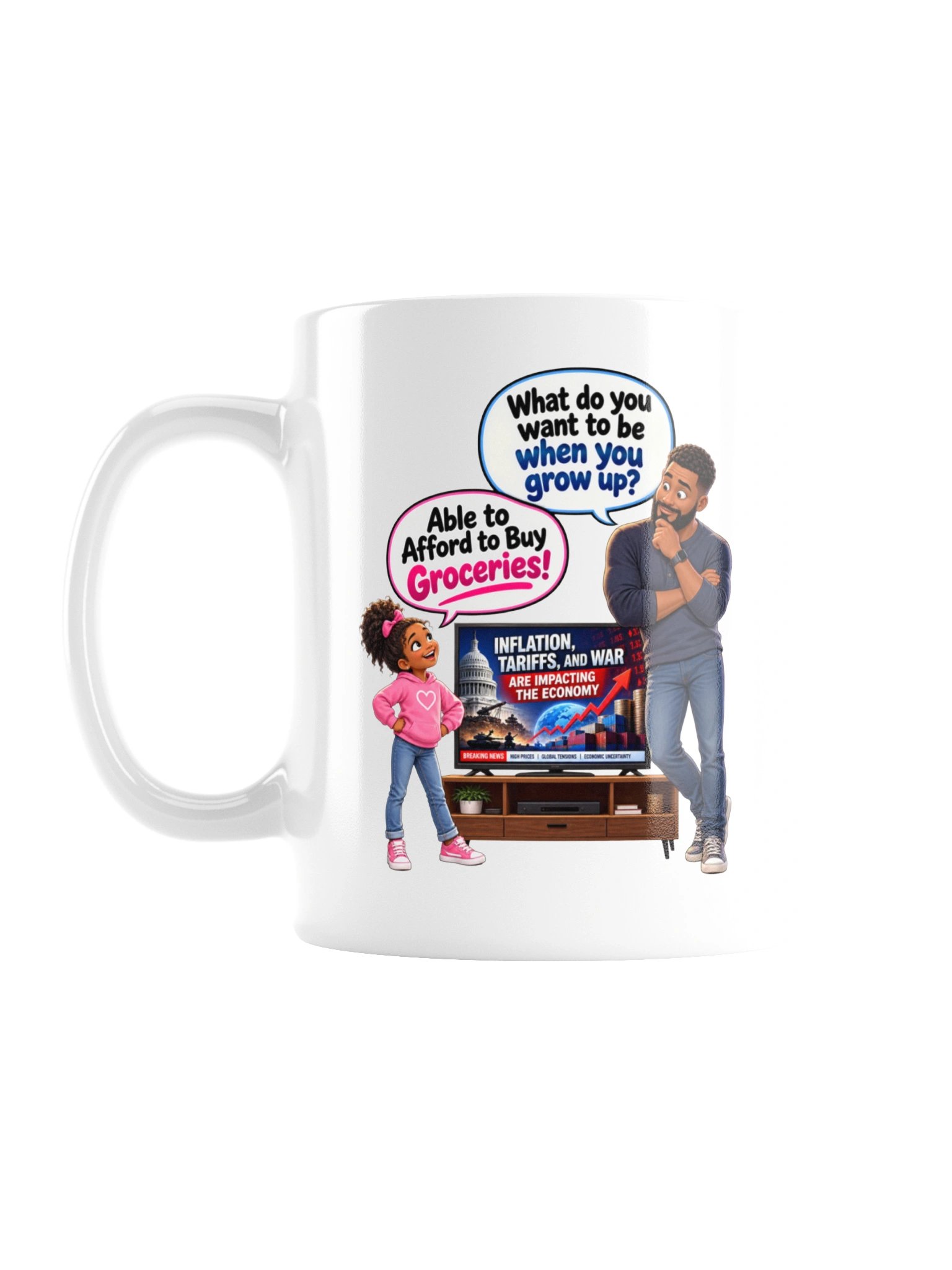 ABLE TO AFFORD TO BUY GROCERIES! MUG product image (3)
