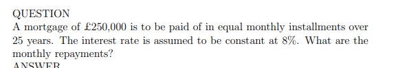 TD - Constant interest rates- quiz and solution product image (1)