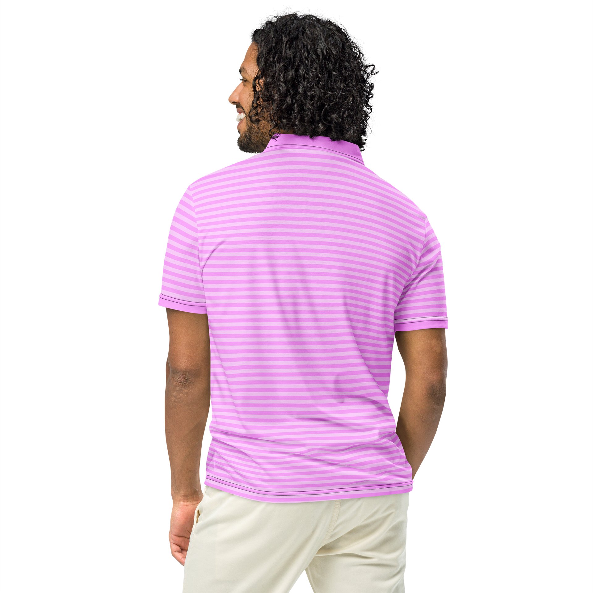 Pink Stripped Polo product image (5)