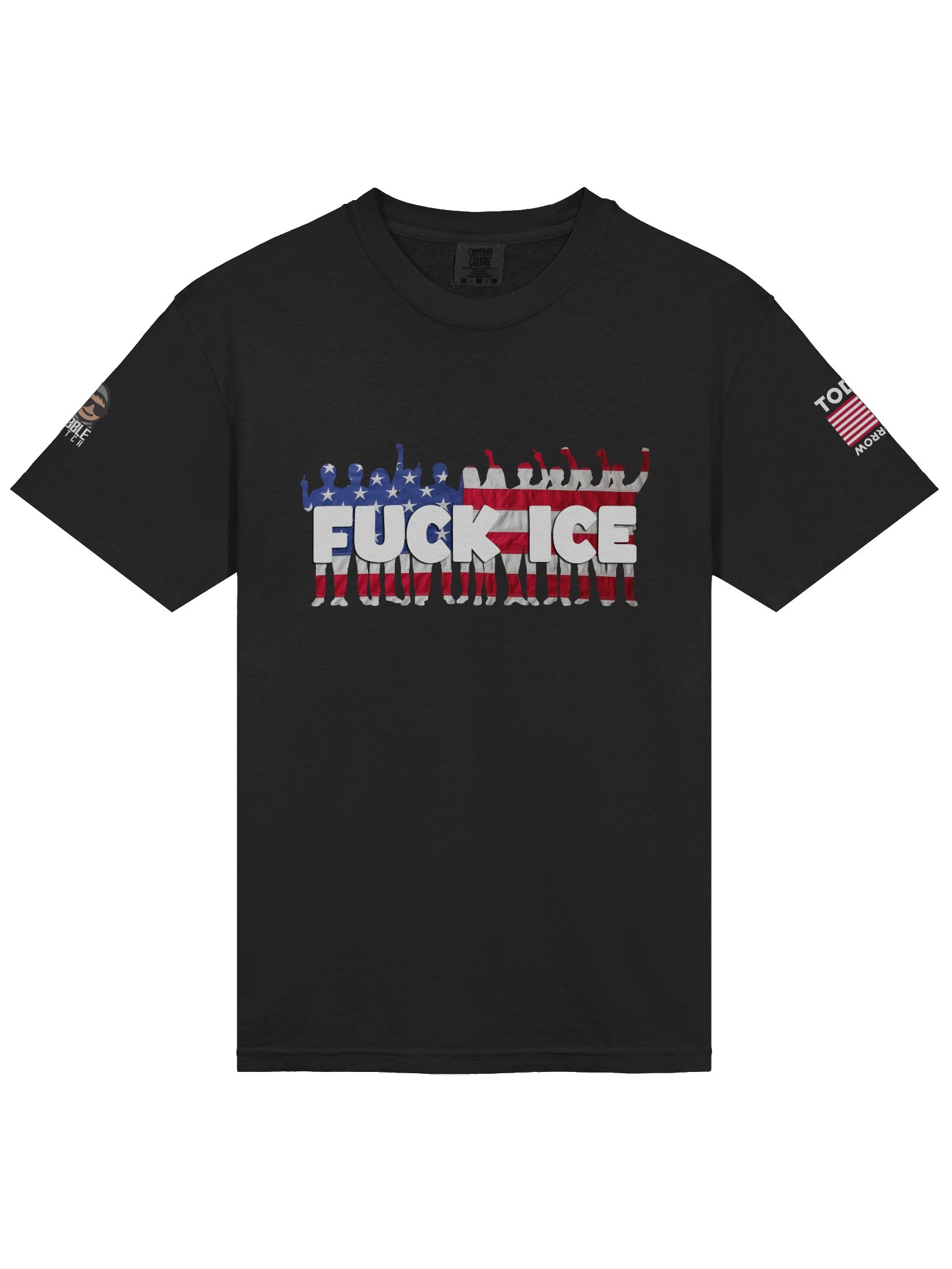 Patriotic Protest "F*CK ICE" Tee product image (5)