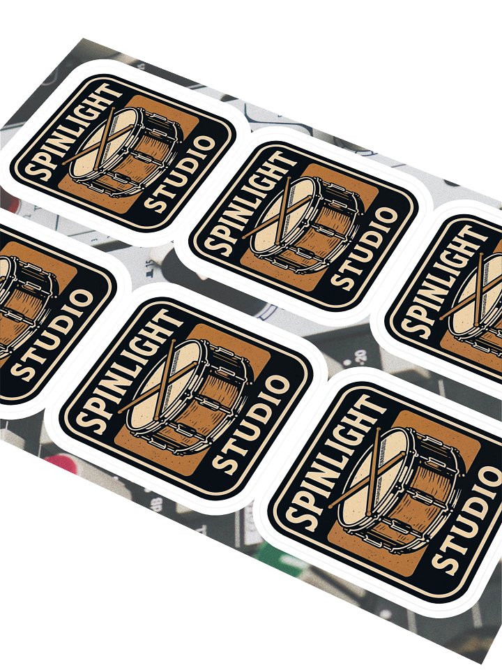 Spinlight Snare Stickers product image (2)