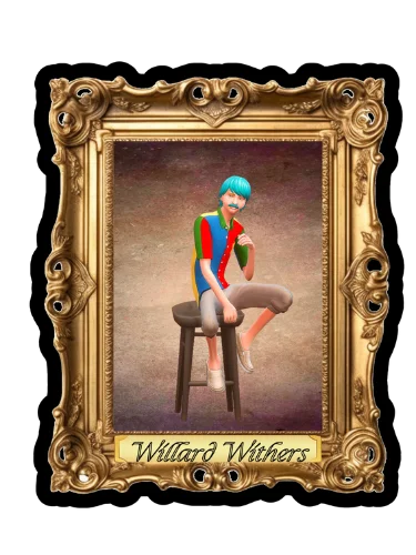 Willard Withers Frame Sticker product image (1)