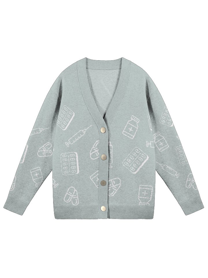 Pharmacy Knit Cardigan - Powder Blue product image (1)