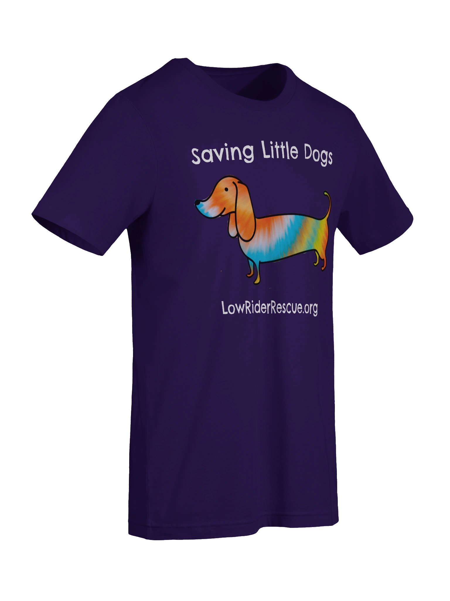 Tie-Dye Dachshund Saving Little Dogs T product image (82)