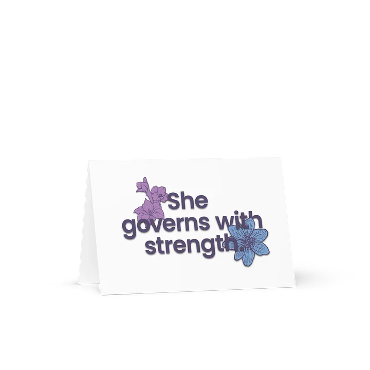 She Governs Greeting Card product image (1)