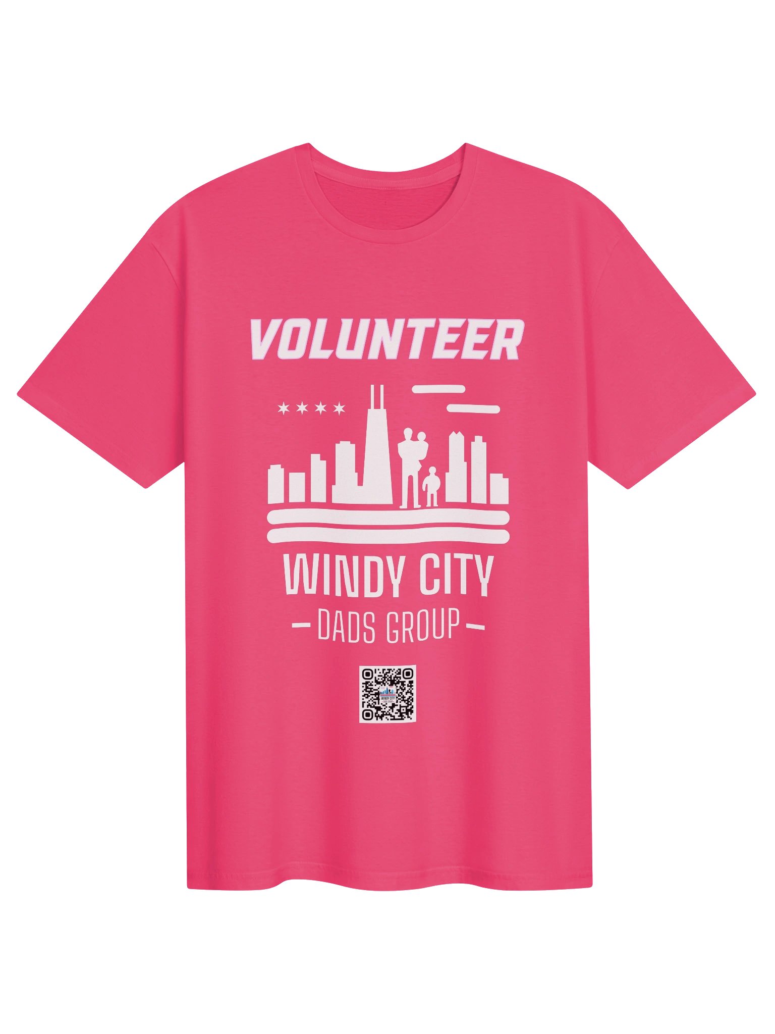 Windy City Dad’s Group: The "Crew in Action" Volunteer Tee product image (1)