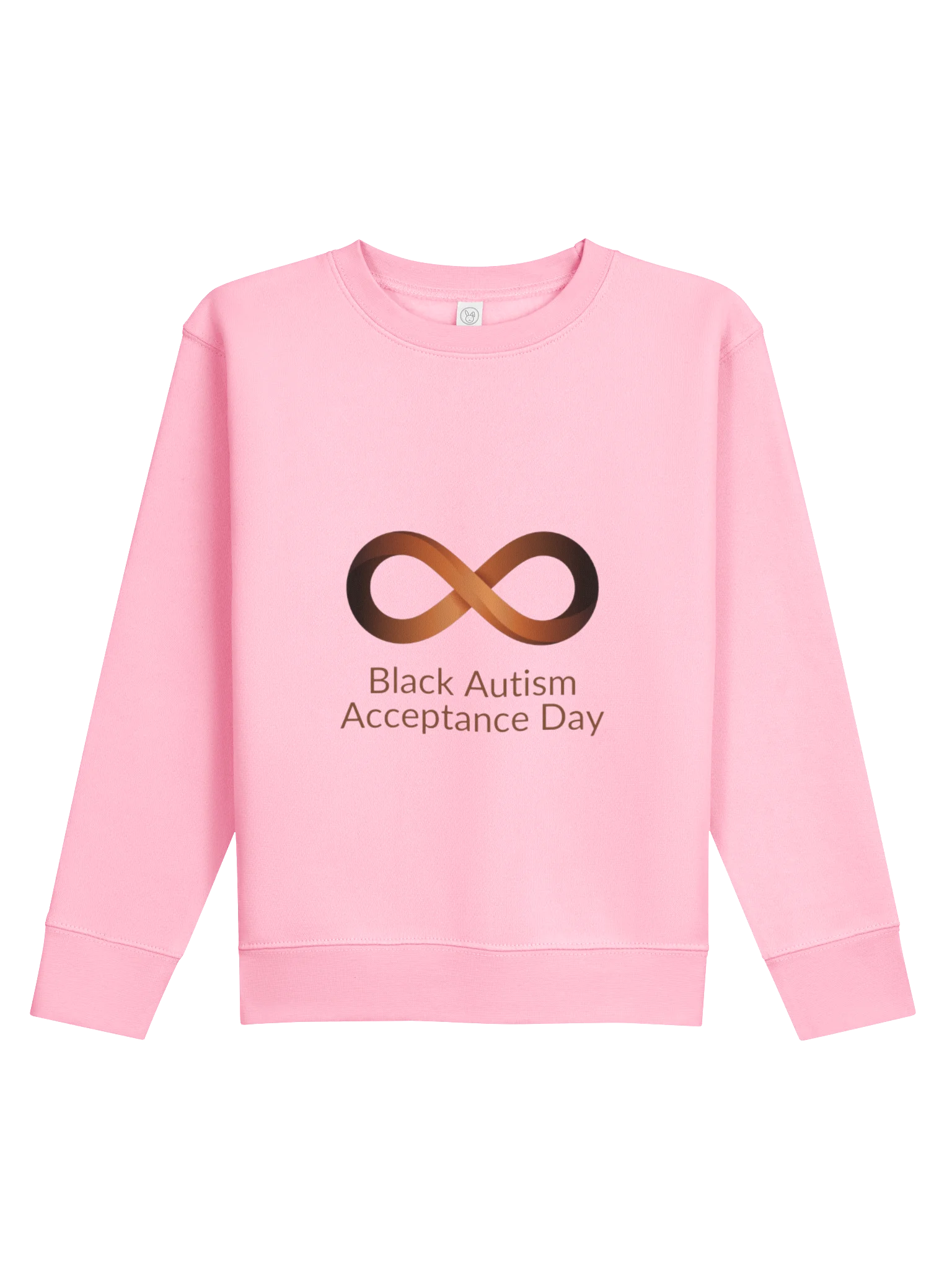 Black Autism Acceptance day Youth Logo Sweatshirt product image (2)
