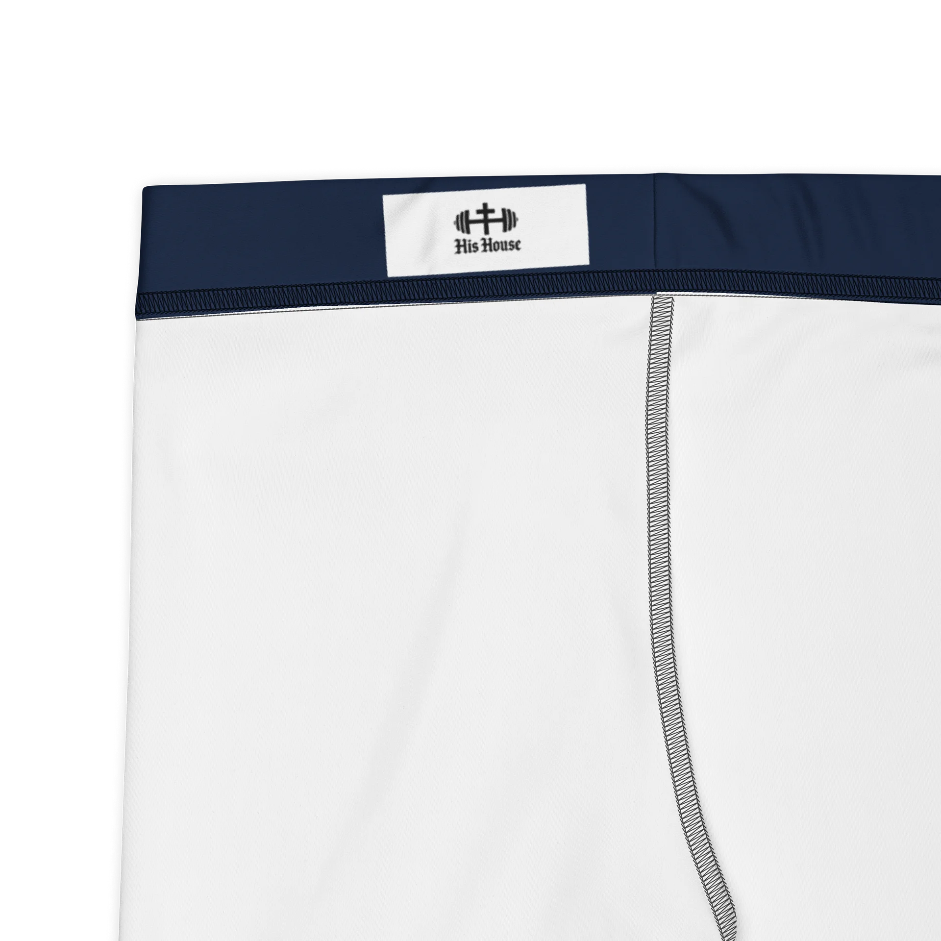 His House Womens Performance Crop Leggings - Navy product image (2)