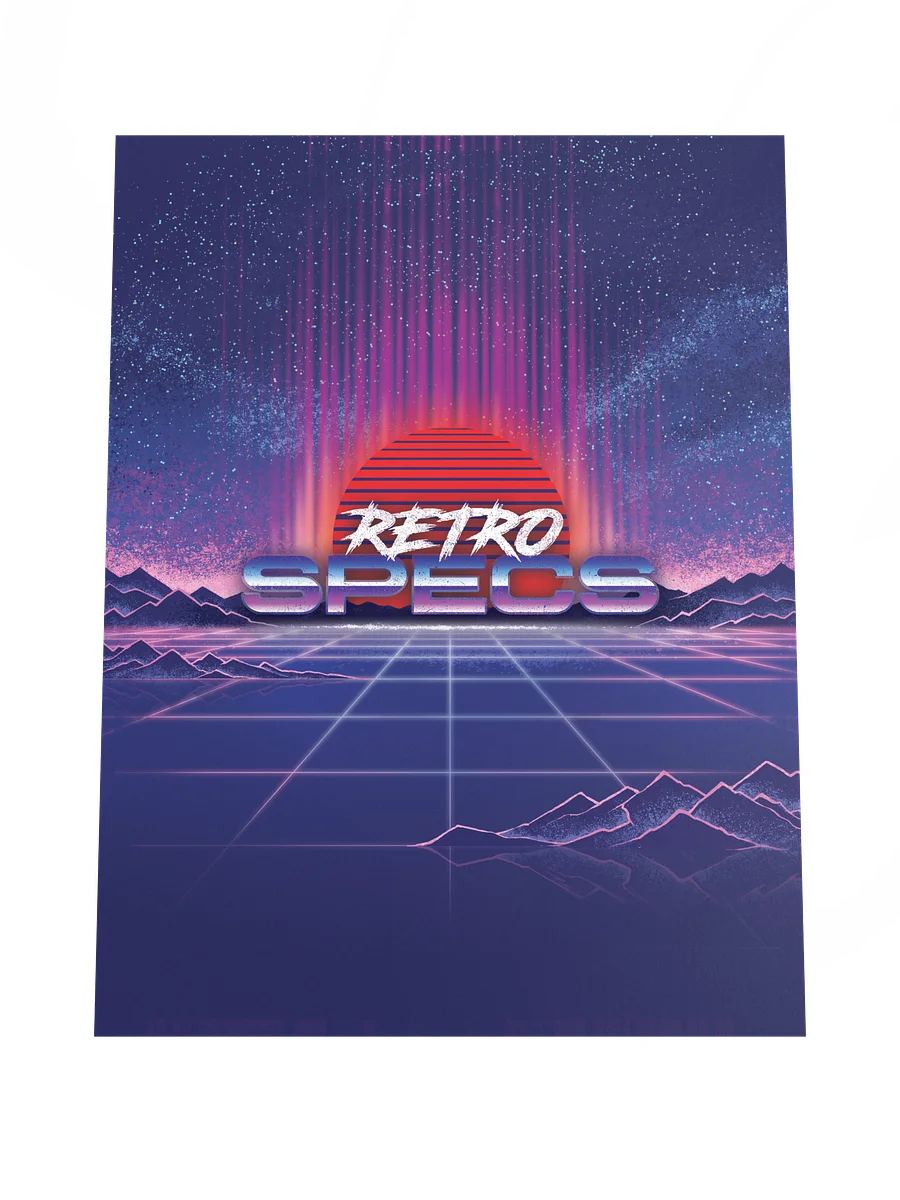 RETRO SPECS: Rad Landscape Poster product image (4)