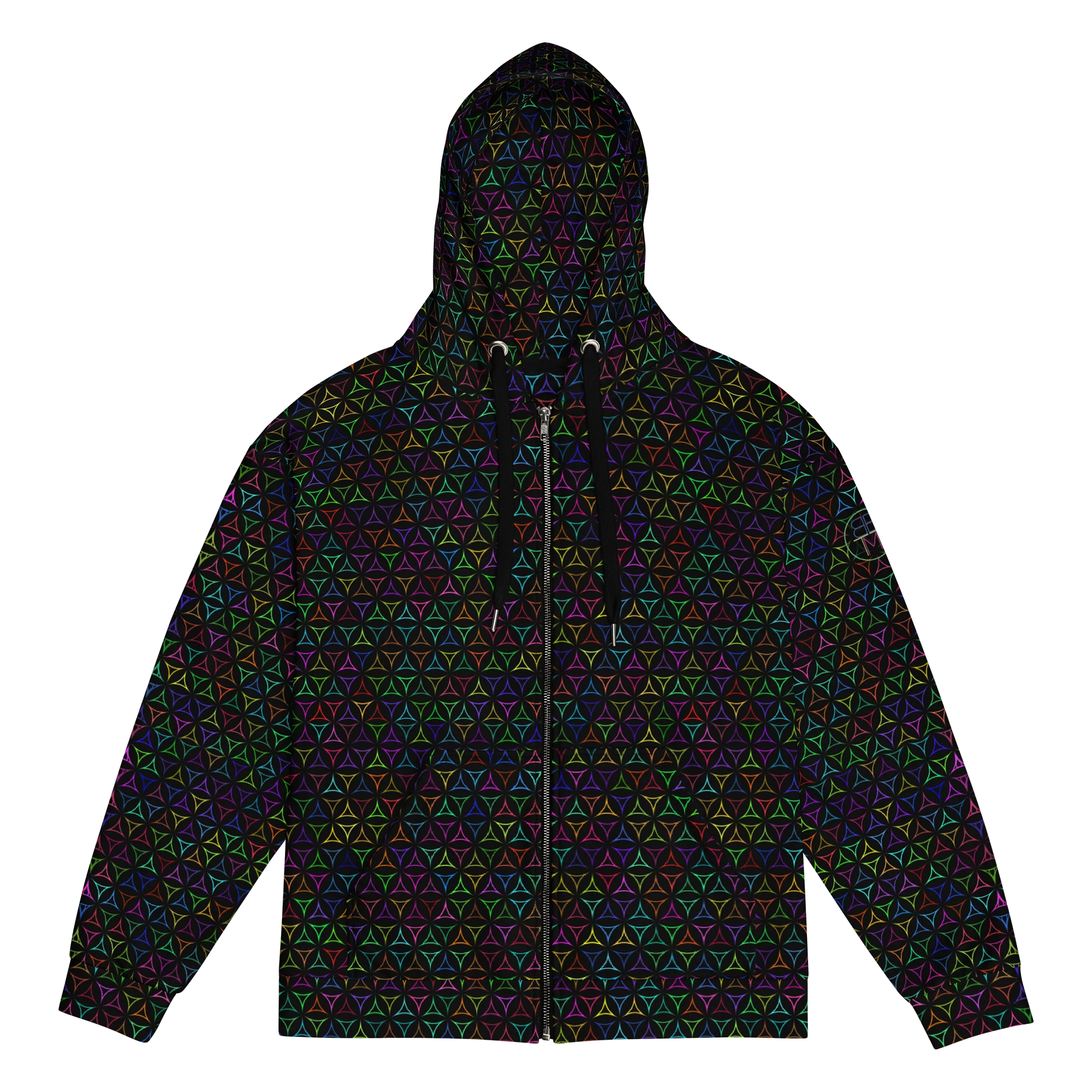 "Prism Bloom" Zip Hoodie product image (2)