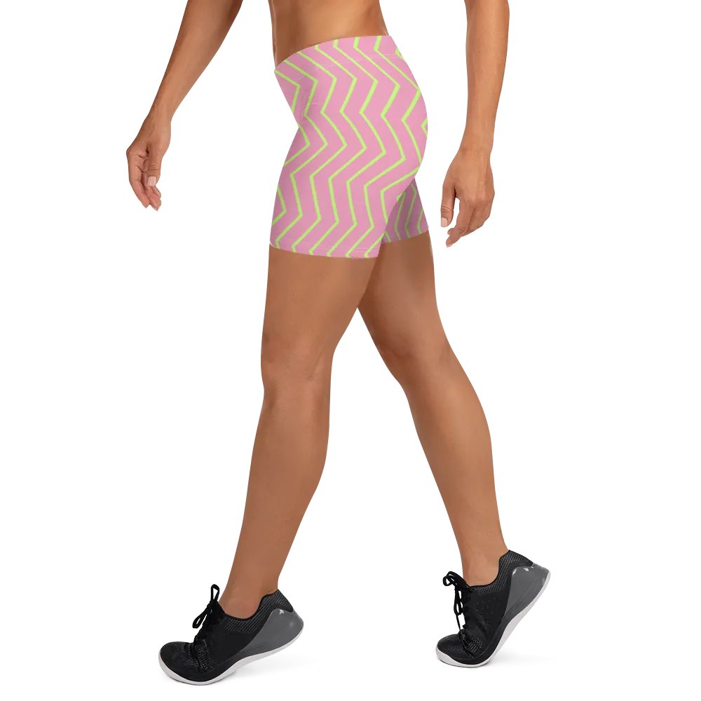 Zigzag Zest Pink Shorts product image (9)