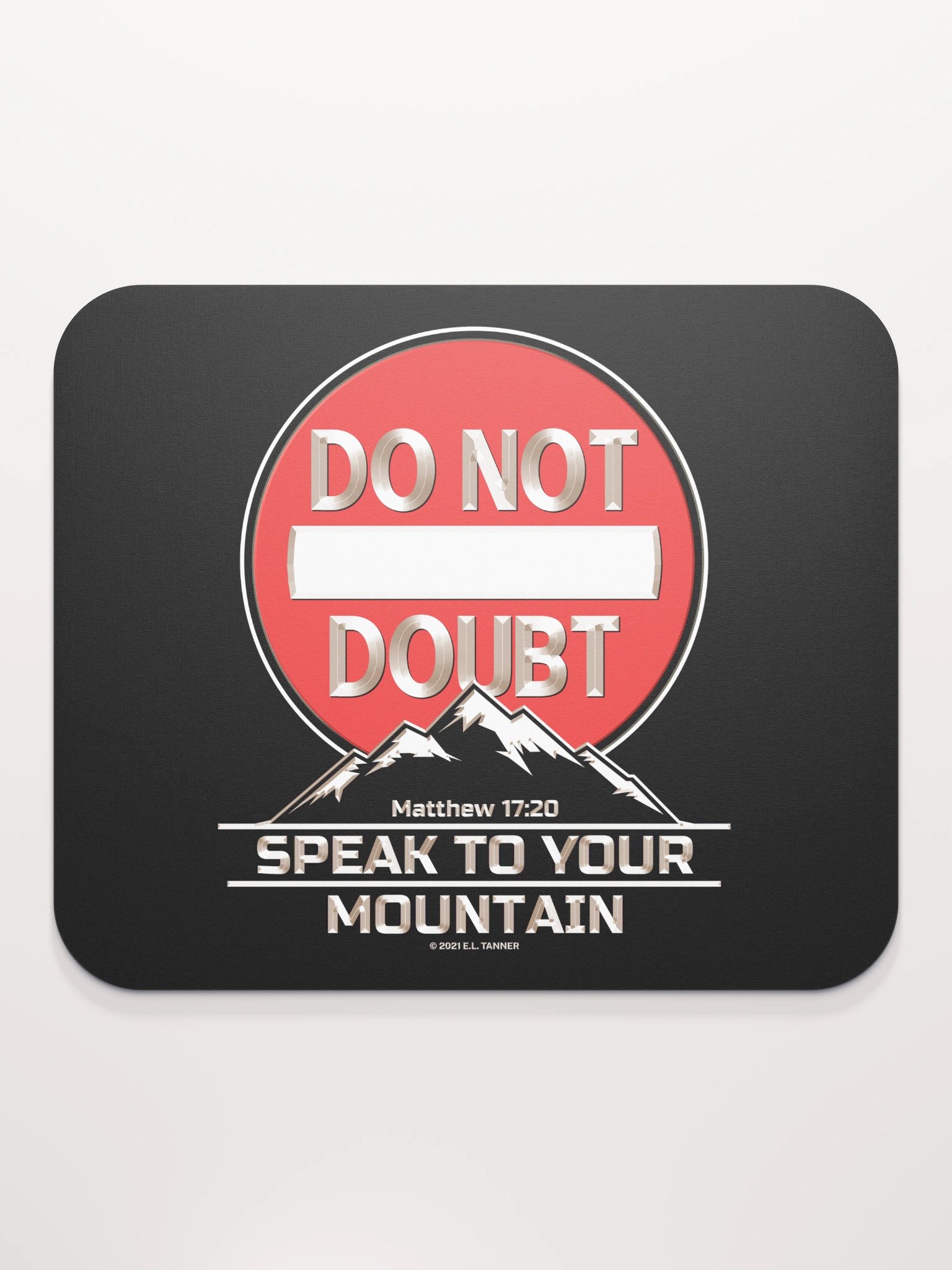 Do Not Doubt, Black Mouse Pad BV product image (2)