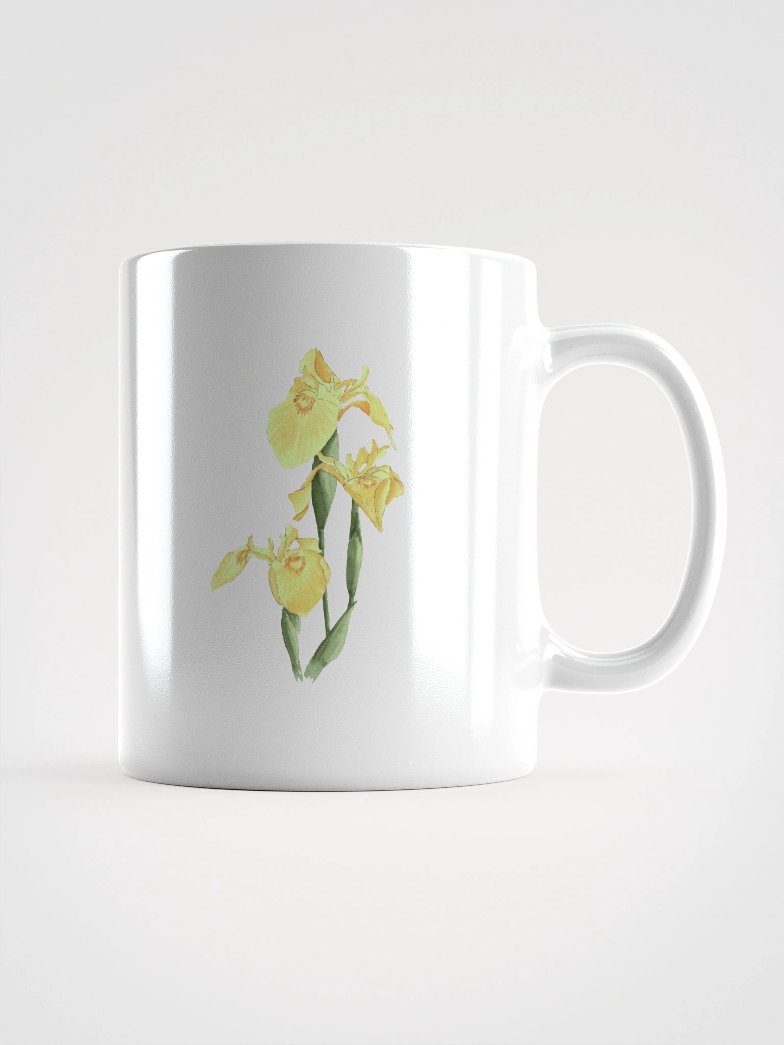 Yellow Iris Serenade Mug product image (1)
