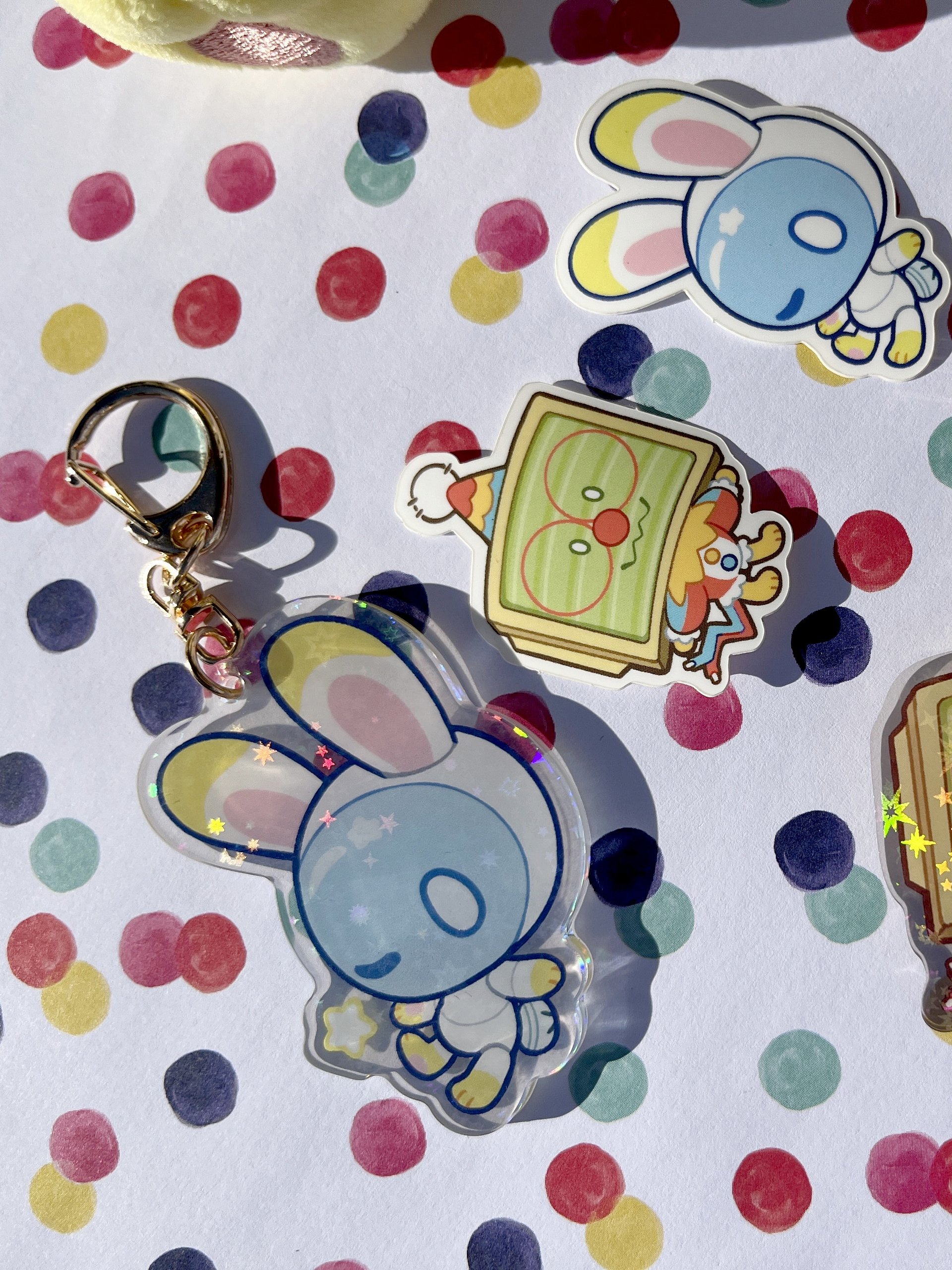 BunBot Acrylic Keychain product image (7)
