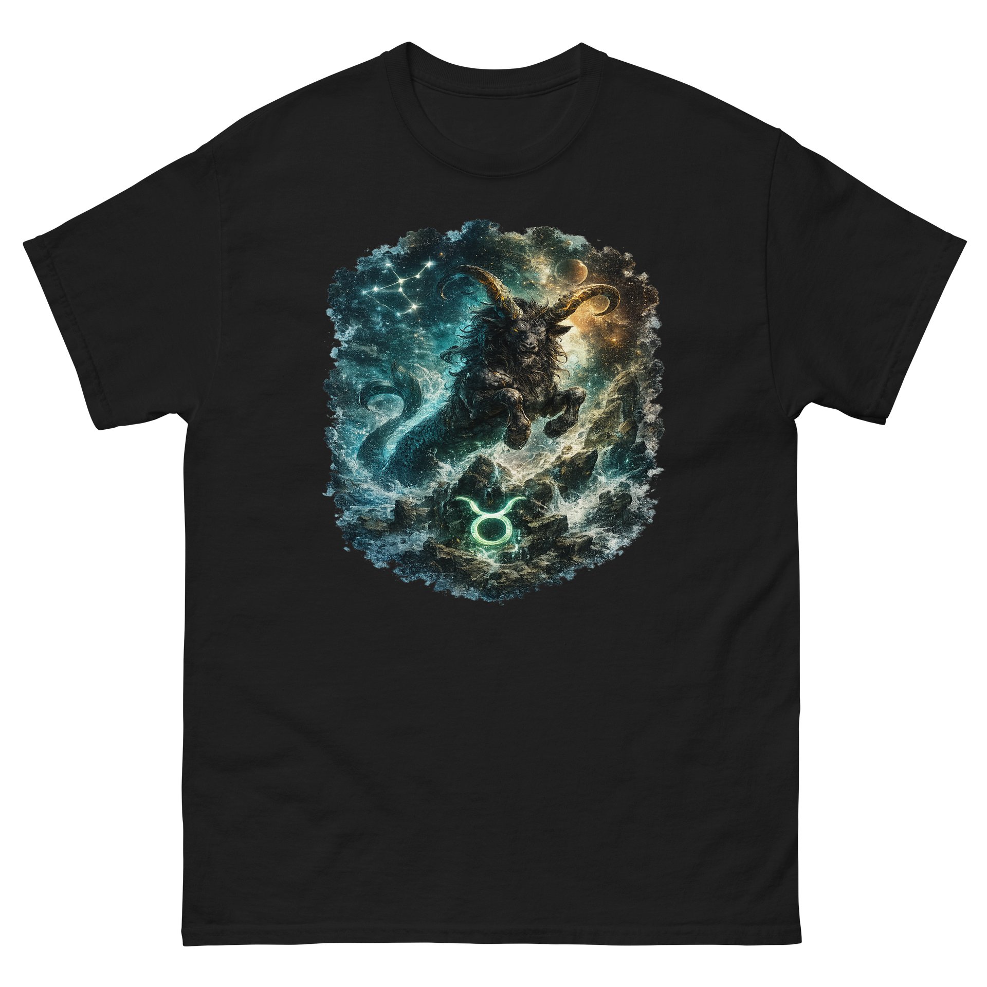 Realm of the Eternal Tides — Capricorn Zodiac Tee product image (2)