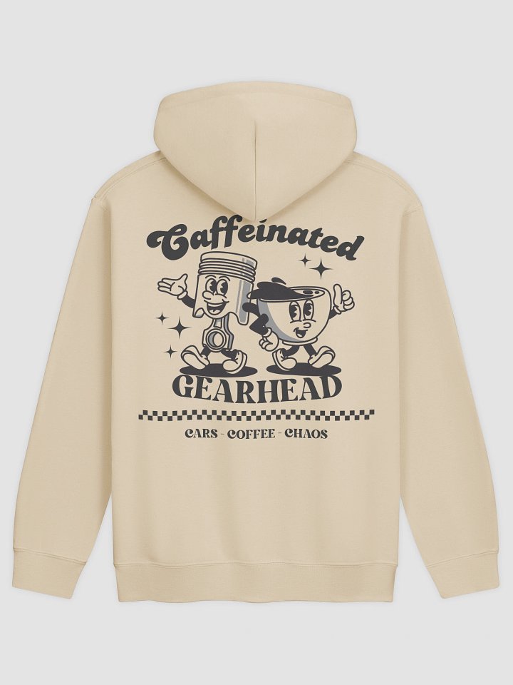 Caffeinated Gearhead Coffee Co - Pullover Hoodie product image (1)