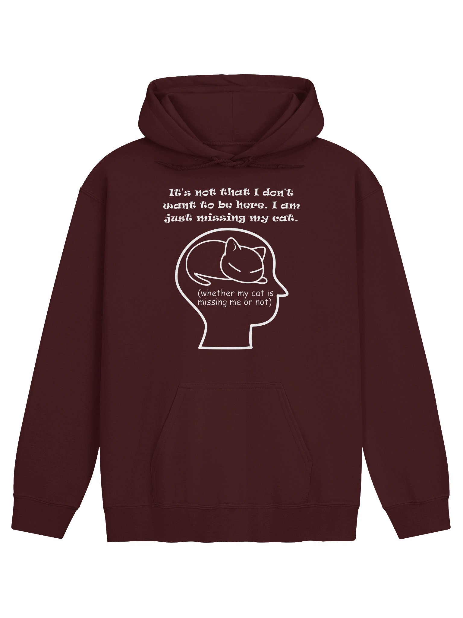 Monday Blue Kind of Mood - Unisex Adult Hoodie product image (1)