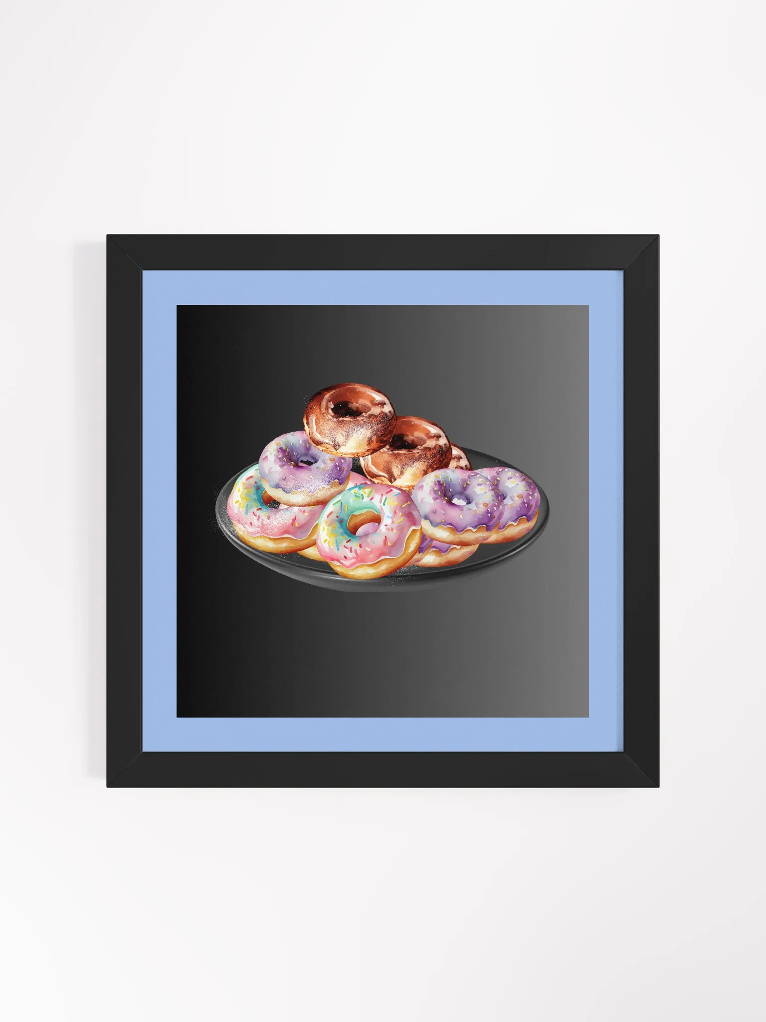 Gourmet Donut Delight Framed Poster product image (1)