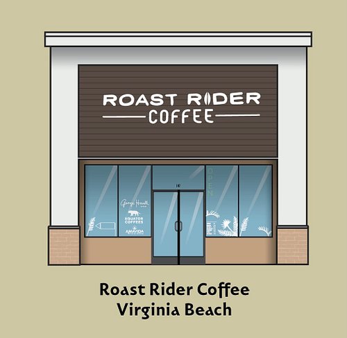Roast Rider Coffee in Dam Neck!