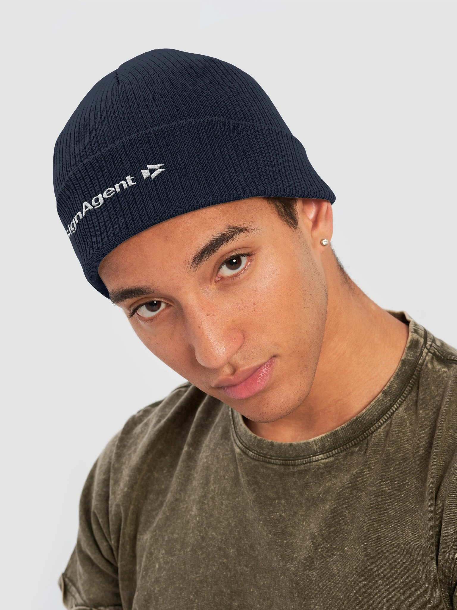 Atlantis Organic Ribbed Beanie product image (4)