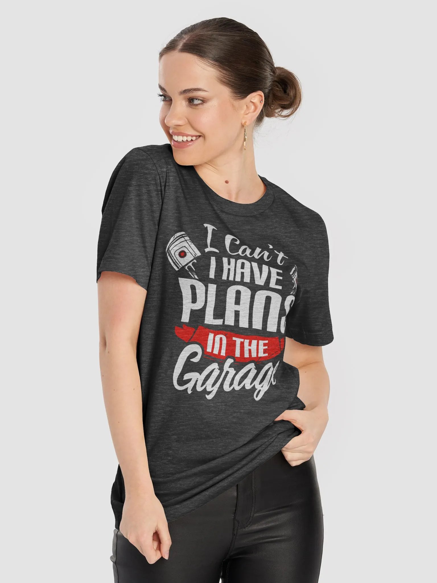 I Can’t, I Have Plans in the Garage – Funny Mechanic T-Shirt for Car Fans product image (8)