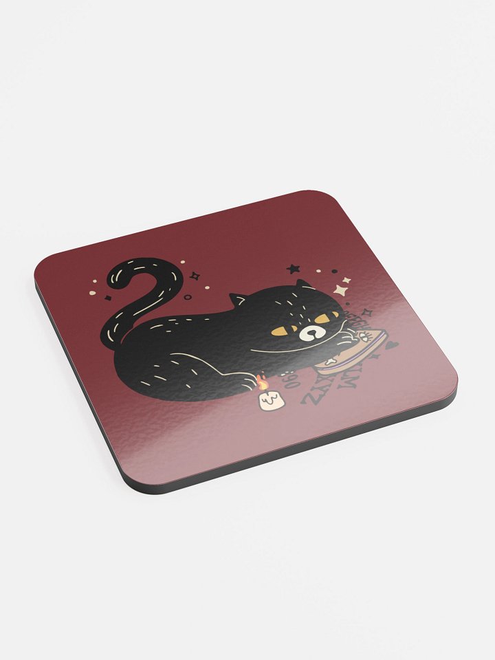 Supurrnatural Texting Cork Coaster product image (2)