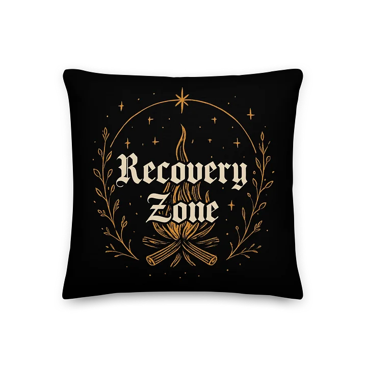 Recovery Zone Pillow | Gothic Gamer Recovery & Spoonie Decor product image (1)