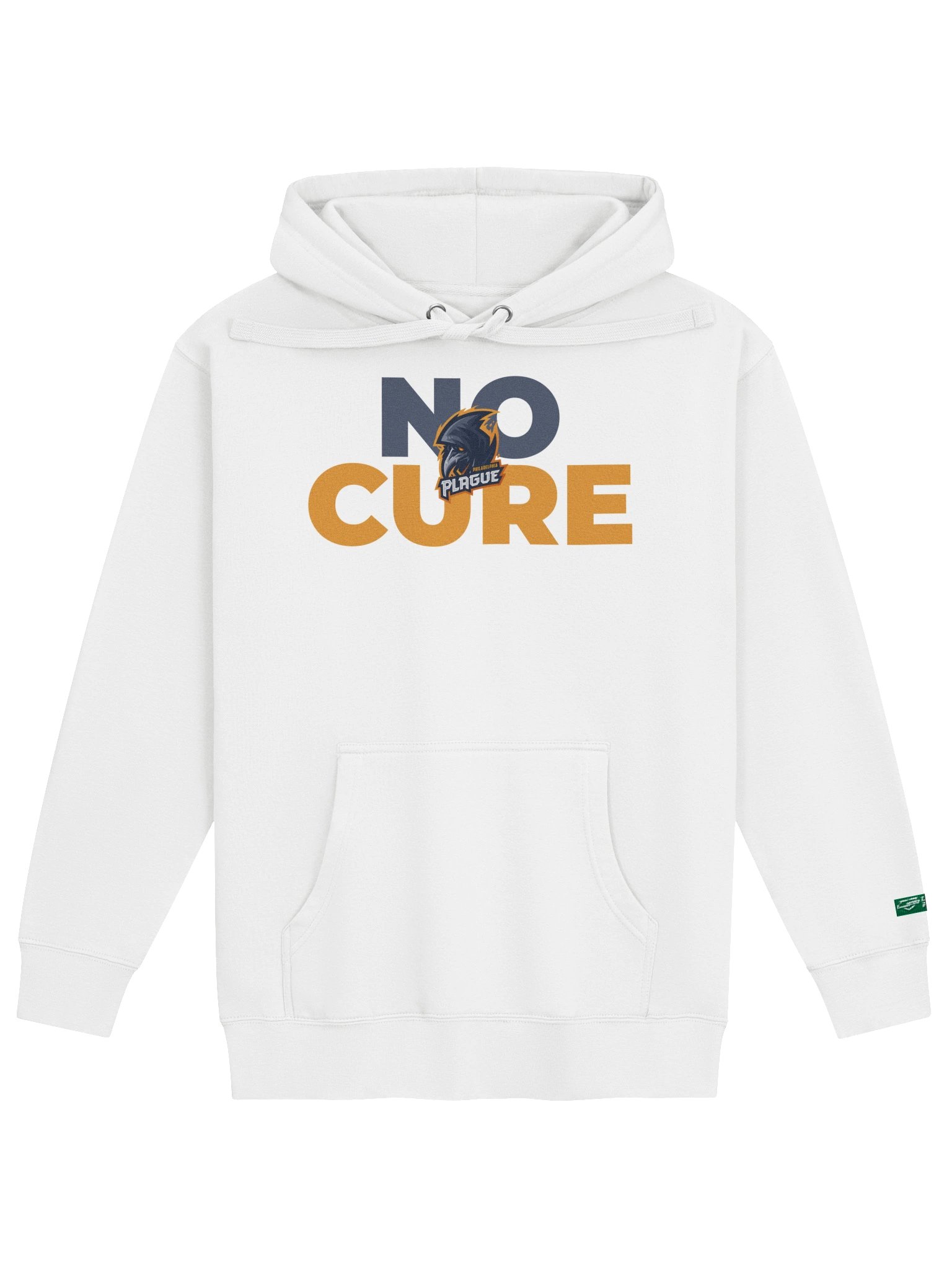 Philadelphia Plague No Cure Slogan Series Hoodie product image (1)