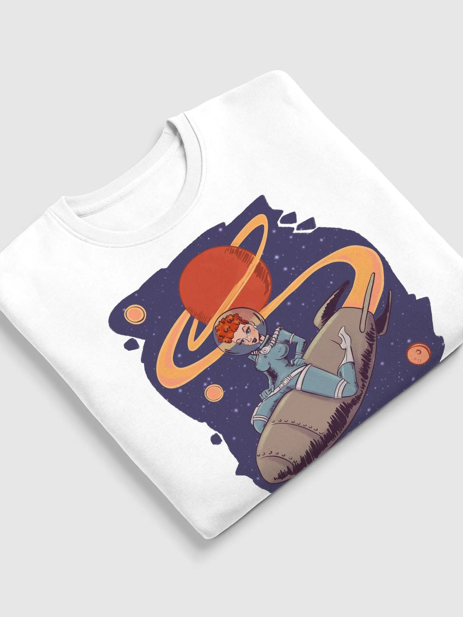 Space Babe Eco Sweatshirt product image (22)