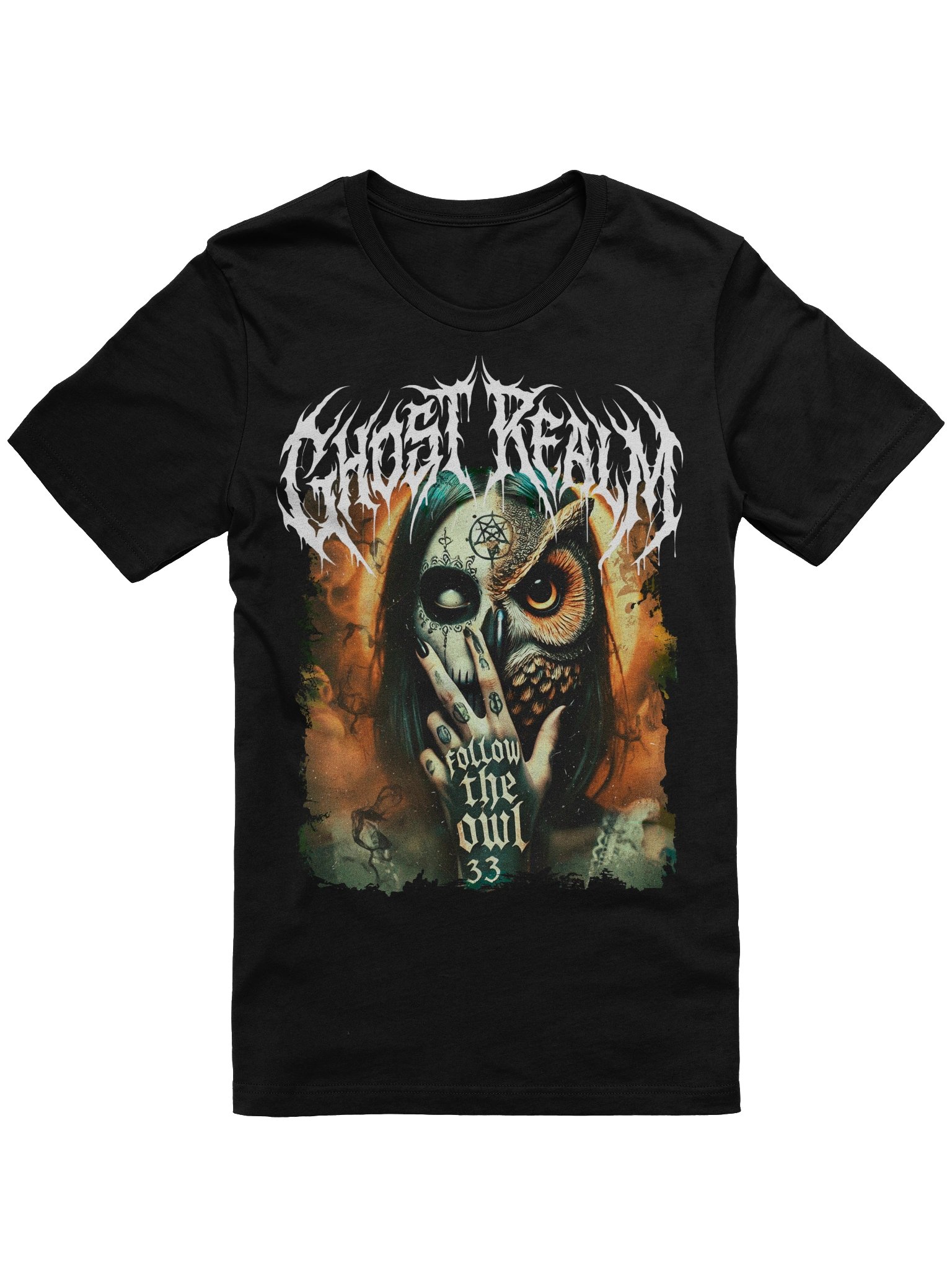 GHOST REALM | FOLLOW THE OWL | 4th Edition Tee product image (1)
