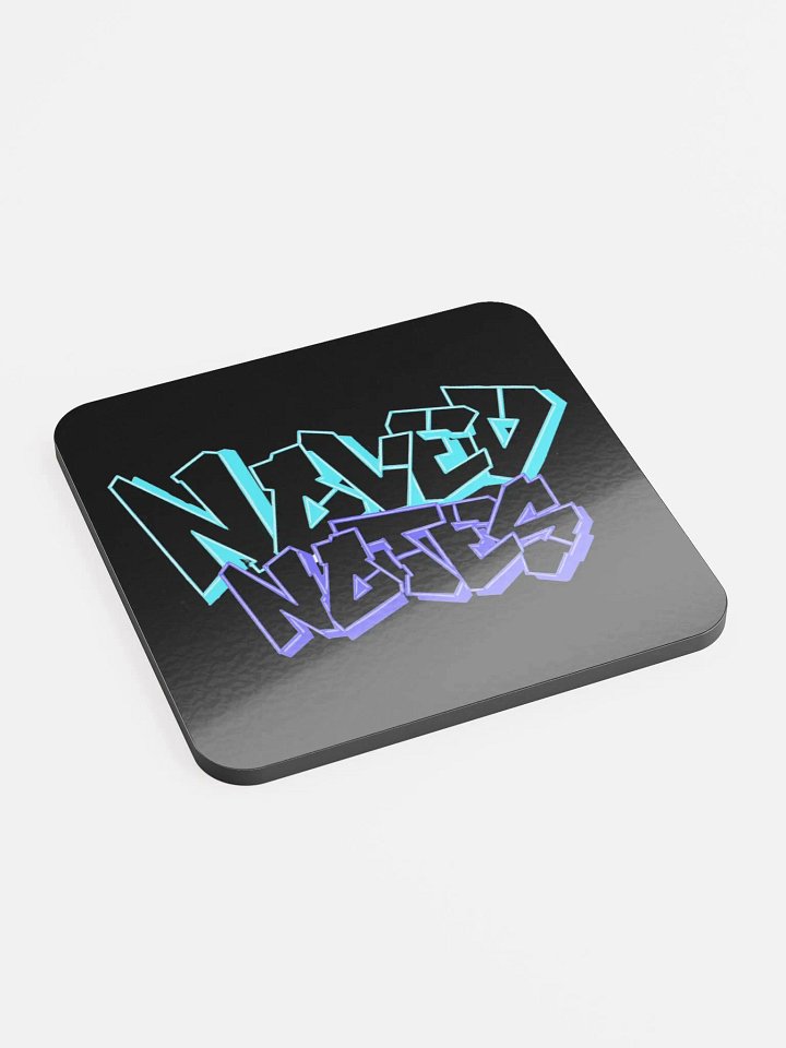 Noved Notes Glossed Cork Coaster product image (2)