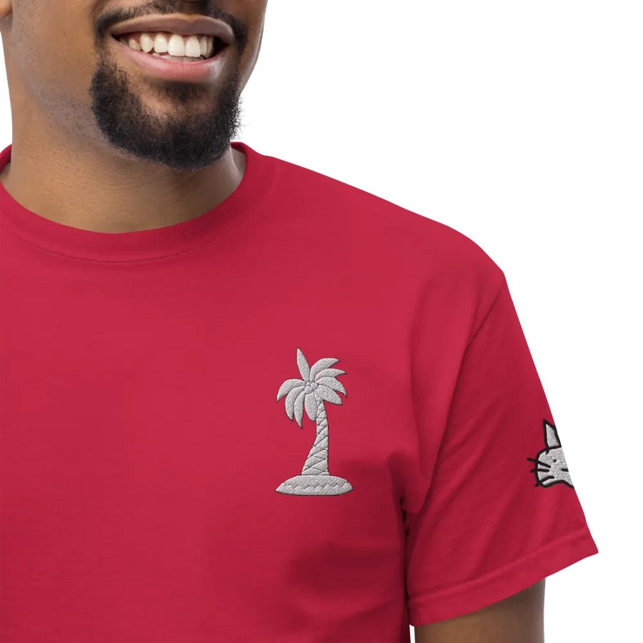 Purr Embroidered T-shirt product image (4)
