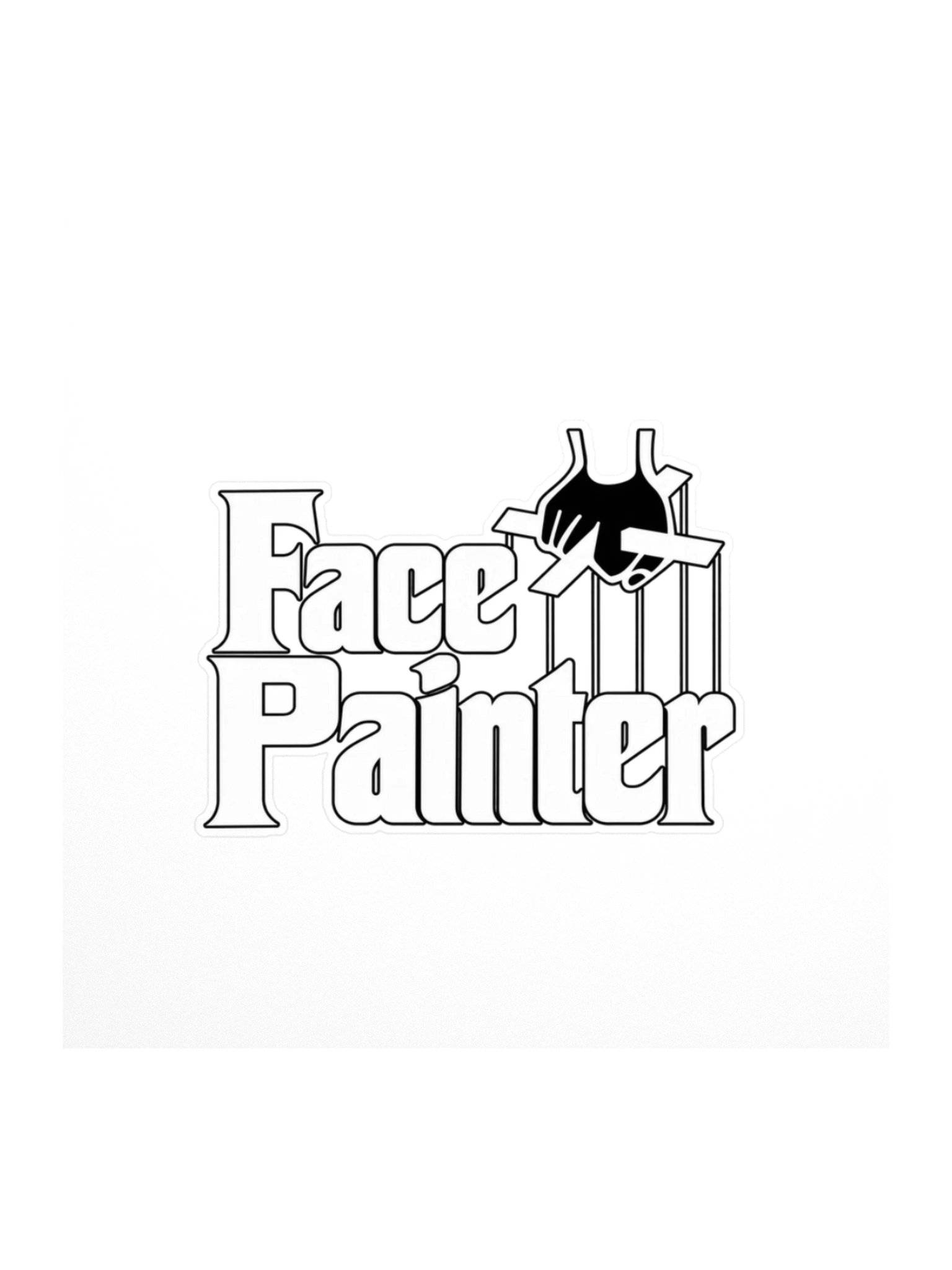Face Painter Puppet Master Kiss Cut Sticker product image (1)