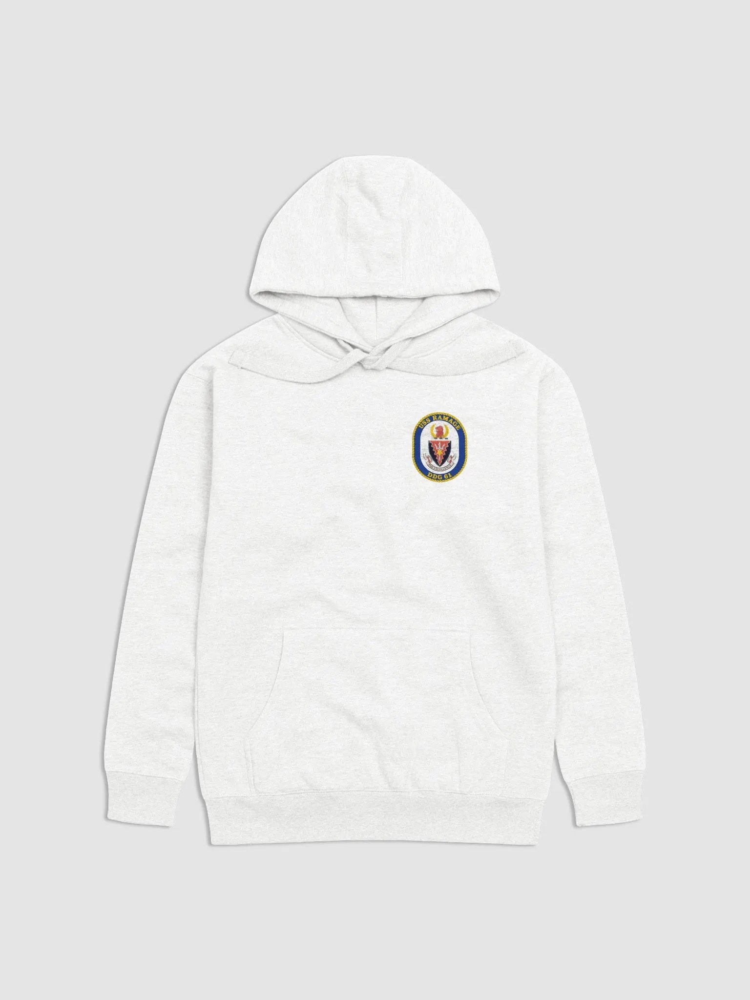 USS Ramage DDG 61: Hooded Sweatshirt product image (17)
