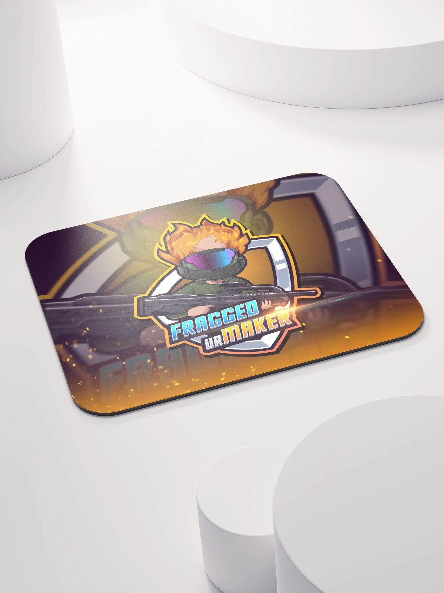 Fragged Mouse Pad product image (4)