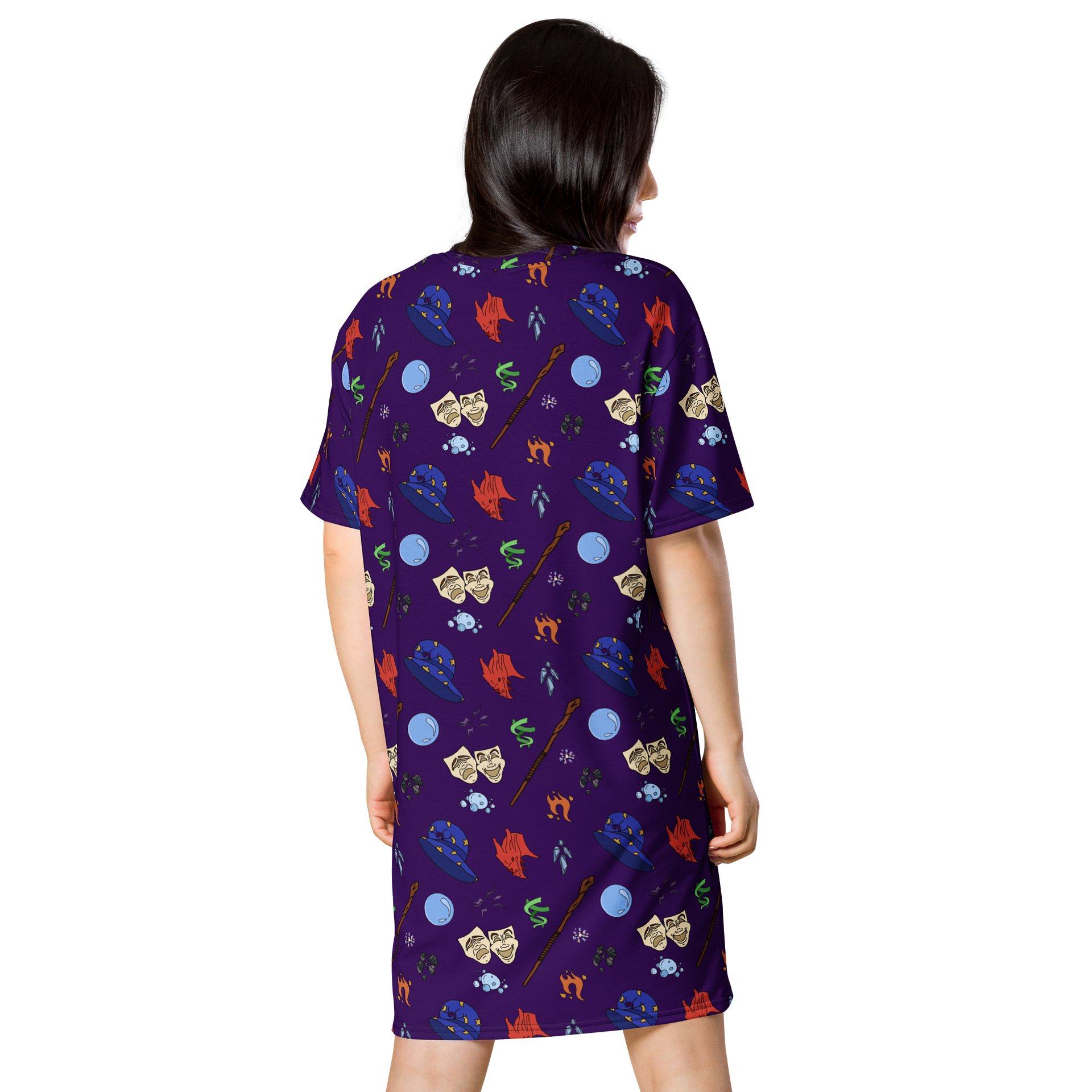 Sorcerer T-shirt Dress product image (4)
