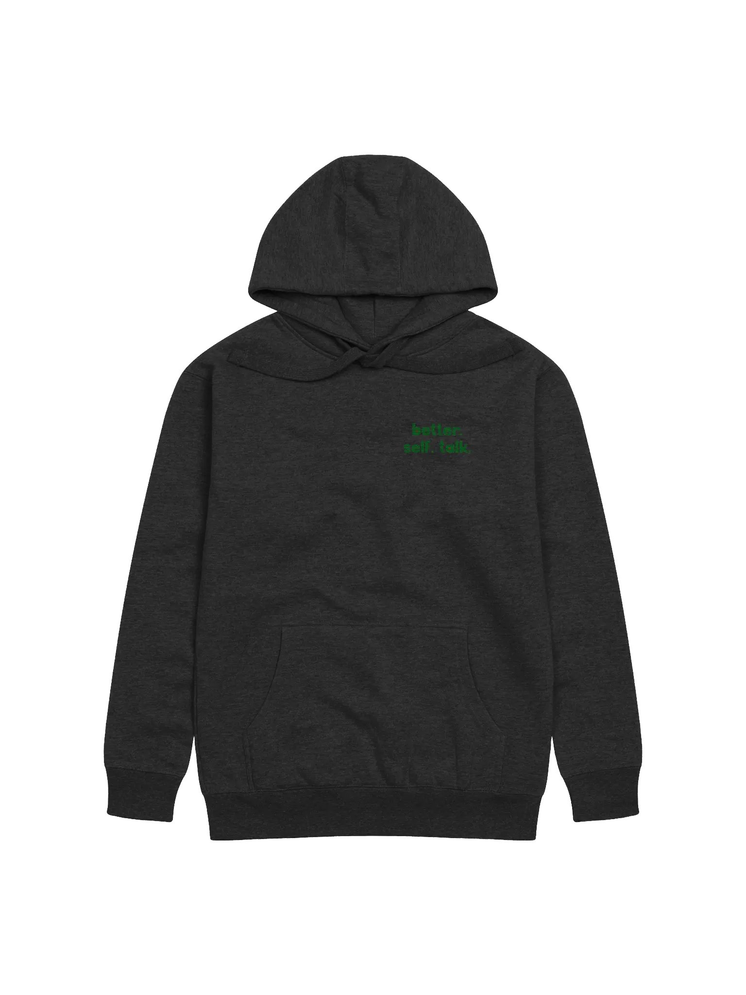 Better. Self. Talk. Hoodie (Green & Red) product image (1)