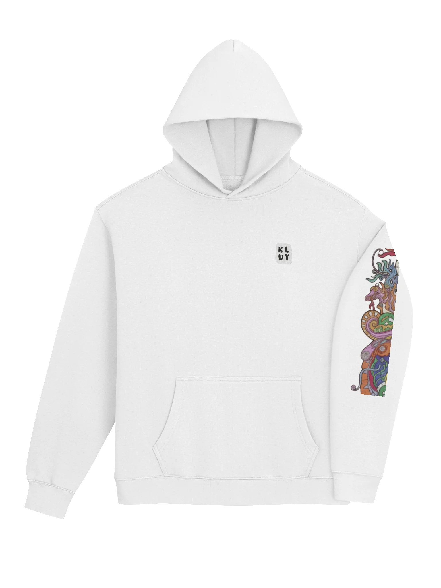 Kluy “Fractured Consciousness” Unisex Hoodie product image (26)