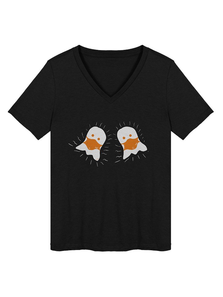 Boo! Masked duo v-neck tee product image (2)