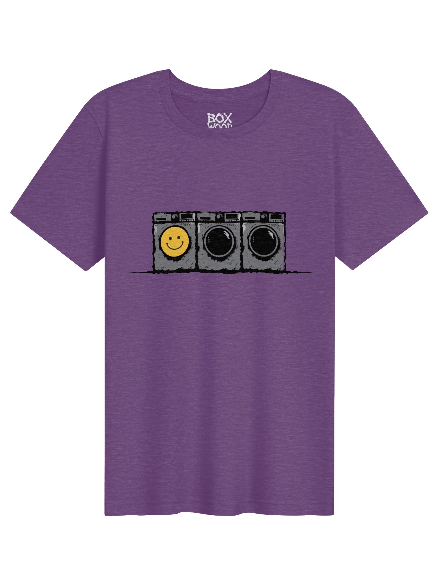 Laundromat Row | Heavyweight Boxy Fit Tee | Civic Waiting Room product image (2)